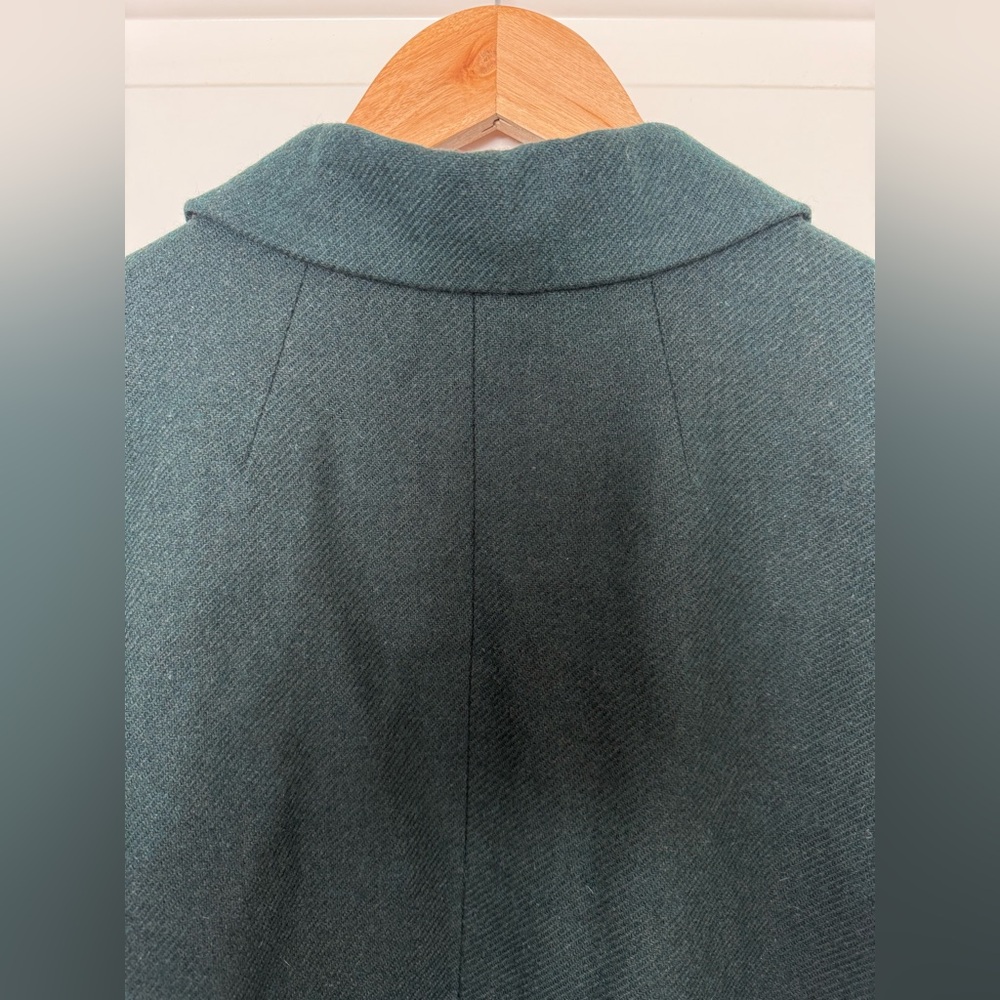 Madewell The Brushed Oversized Dorset Blazer Green Wool Jacket Plus Size 1X - Picture 5 of 10